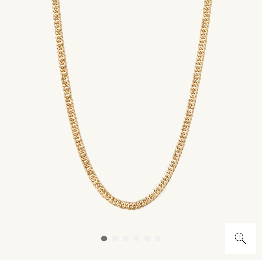 Mejuri Double Curb Chain